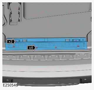 Left Loadspace Trim Panel - [+] 7 Seat Configuration, 110